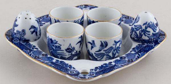 Egg Cup and Condiment Set c1930